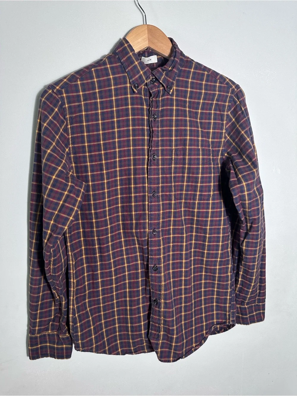 J. Crew Men's Slim Plaid Button-Down Shirt